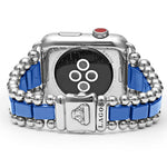 Smart Caviar Ultramarine Ceramic and Stainless Steel Watch Bracelet-42-49mm