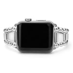 Smart Caviar Sterling Silver Watch Bracelet-42-49mm