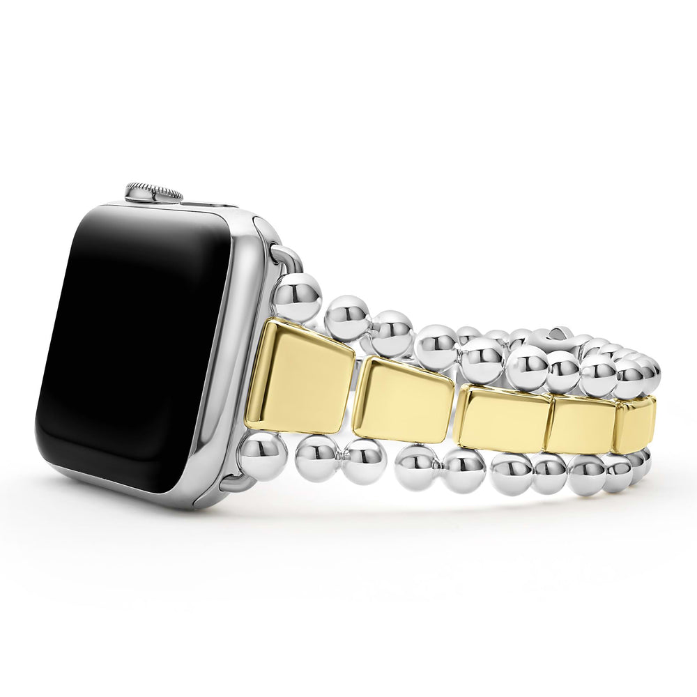 Smart Caviar 18K Gold and Sterling Silver Watch Bracelet-42-49mm