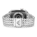 Smart Caviar Stainless Steel Infinite Caviar Beaded Watch Bracelet - 42mm-49mm