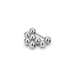 Stainless Steel Caviar Beaded Link