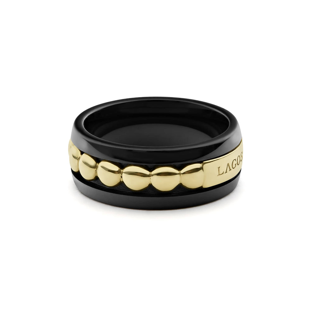 Ceramic Black|Caviar Jewelry,LAGOS Jewelry,Designer Jewelry,Luxury Jewelry