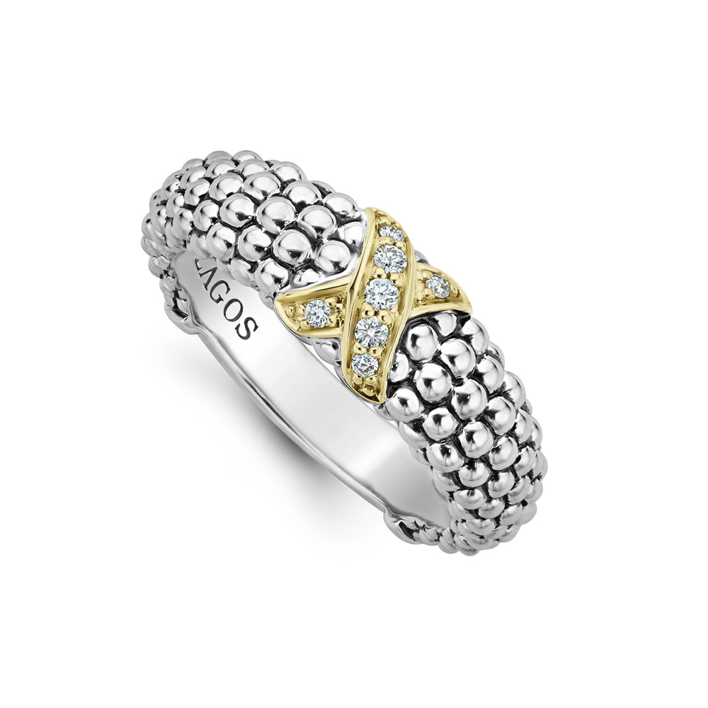 Caviar Lux Two Tone X Diamond Gift Set
