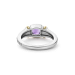 Caviar Color Amethyst Ring