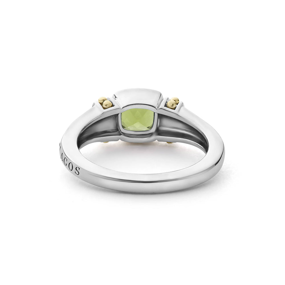 Caviar Color Peridot Ring