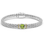 Caviar Color 6mm Peridot Caviar Bracelet