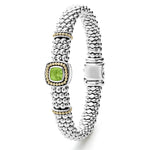 Caviar Color 9mm Peridot Caviar Bracelet