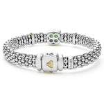 Caviar Color 9mm Peridot Caviar Bracelet